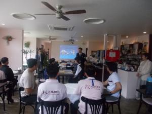 画像（講話の状況）