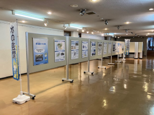 令和７年度のパネル展の様子（笠松町）