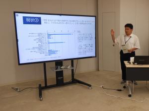 データ分析の発表の様子