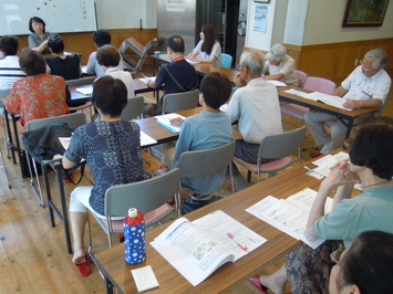 介護予防研修会の様子の画像