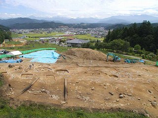 赤保木遺跡近景