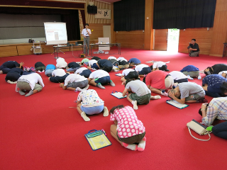 郡上市防災キャンプ