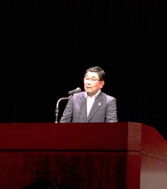 古田知事同盟会会長あいさつ