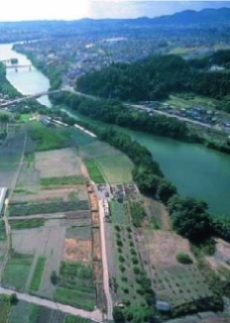 遺跡遠景