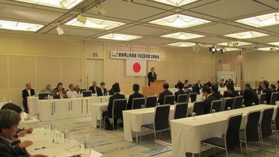 岐阜県山林協会定時総会の様子