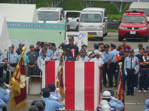 「消防感謝祭」第68回岐阜県消防操法大会の写真