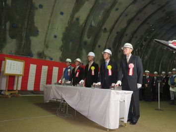 安全祈願祭の様子