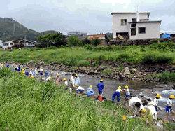 無数河川・久々野小学校