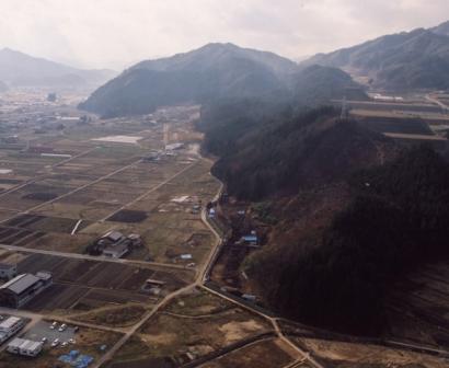 遺跡遠景