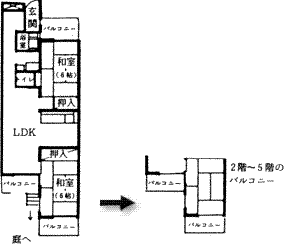 間取り・2号室