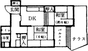 間取り・１階9号室