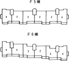 タイプ別住戸配置図