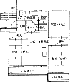 間取り・Ｂタイプ