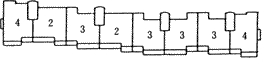 A5棟・タイプ別住戸配置図