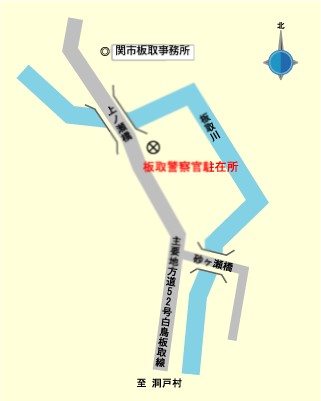 付近案内図の画像