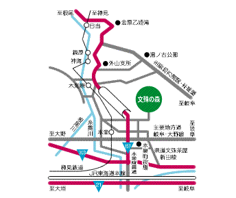 交通案内図