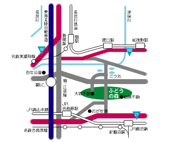 交通案内図