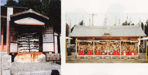 日吉神社御輿及び百八燈明台