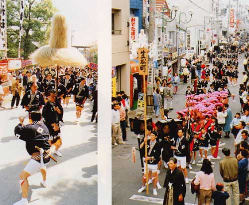 笠松の奴行列 笠松の奴行列