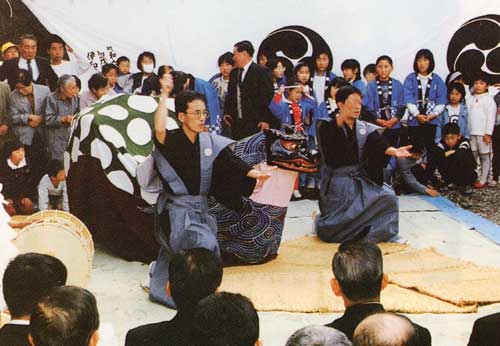 伊和神社の田の神祭