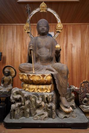 木造地蔵菩薩半跏像