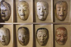 木造能狂言面 附木造古楽面