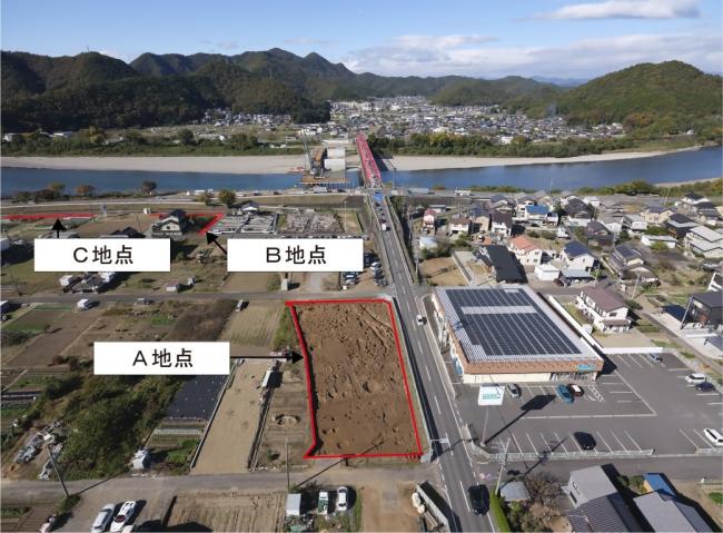 発掘区全景写真(東から)