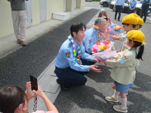 園児からのプレゼント