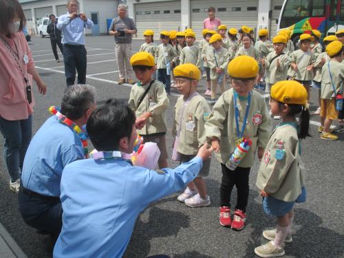 警察官とのふれあい