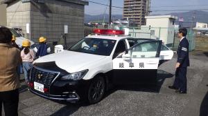 パトカー見学