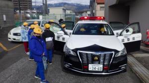 パトカー見学