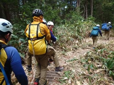 位山　山岳訓練①